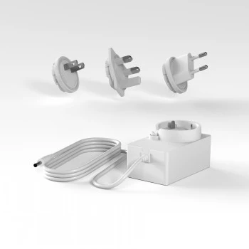 Draadloze oplader Zens Aluminium Series 20W/15W voor Qi-compatibele telefoons en oordopjes