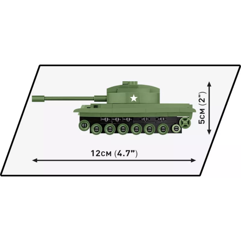 Patton M48, constructiespeelgoed schaal 1:72