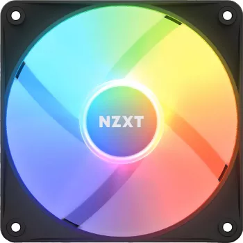 NZXT F120 RGB Core behuizingsventilator 120 mm, 4-pins PWM, zwart