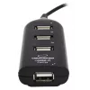 Esperanza EA116 interface-hub 480 Mbit/s zwart