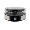 Yoghurtmaker Adler AD 4476 — 7 glazen, 42 °C, 20 W, grijs/zwart/transparant