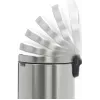 Brabantia 111822 afvalemmer 30 l rond RVS (11 18 22)