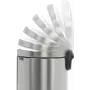Brabantia 111822 afvalemmer 30 l rond RVS (11 18 22)