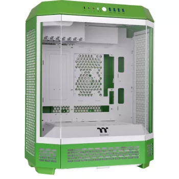 Thermaltake The Tower 600 mid-tower-ATX-behuizing met glazen zijvenster (groen/wit)