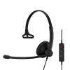 Headset EPOS IMPACT 100 MS mono USB-C+A bekabeld lichtgewicht 51g