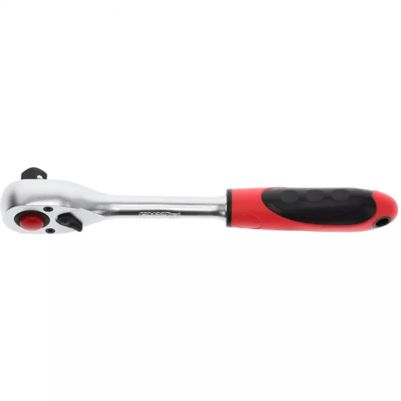 Gedore red R60000027 2K omschakelbare ratelsleutel 1/2 inch, 250 mm, rood