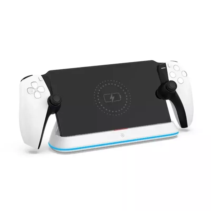 Laadsysteem Subsonic SA5708 voor Playstation Portal bedraad zwart wit