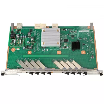 Optical Network Terminal HUAWEI H807GPBH — GPON-kaart met 8× GPON 2.5G-poorten en SFP-slot
