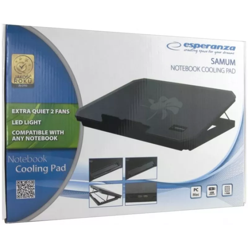Esperanza EA141 laptop koelpad 1200 RPM