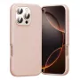 Vention KUHP0-30 beschermhoes voor iPhone 16 Pro MagSafe, roze, dunne zachte hoes