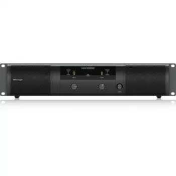 Behringer NX1000 audioversterker performance/podium zwart