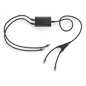 EHS-adapter Sennheiser CEHS-CI 01 — zwart, compatibel met Sennheiser-headsets (model CEHS-CI 01)