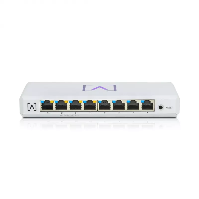 Alta Labs S8-POE netwerkswitch Managed Gigabit Ethernet (10/100/1000) Power over Ethernet (PoE) wit