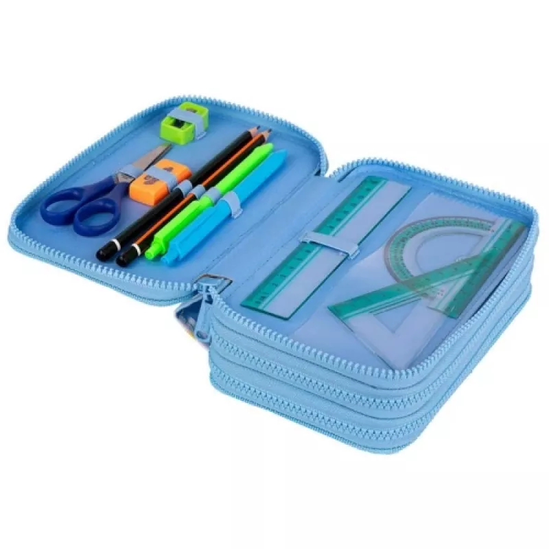 Drielaags etui met inhoud CoolPack Jumper 3 DAISY SUN