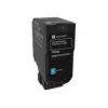 Lexmark 74C2HC0 Retour-tonercartridge, cyaan, hoge capaciteit, 12000 pagina's
