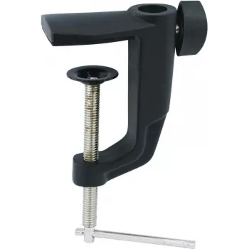 Tafelmicrofoonhouder Omnitronic houder type A — zwart — voor tafelmicrofoonarm