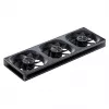 Behuizingsventilator Jonsbo ZA-360 Reverse Blade zwart, 120 mm reverse-blade-ontwerp, model ZA-360BR