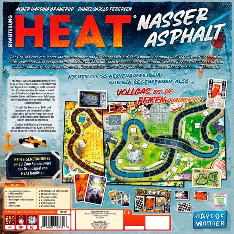 Heat - Wet Asphalt, bordspel-uitbreiding