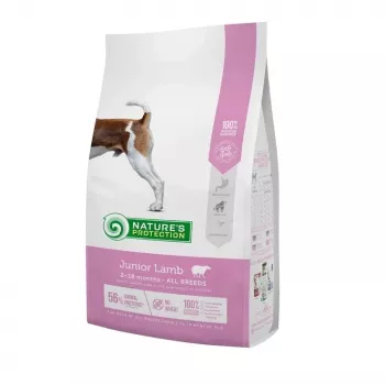 NATURE'S PROTECTION Junior Lamb All Breeds droogvoer voor honden 7,5 kg