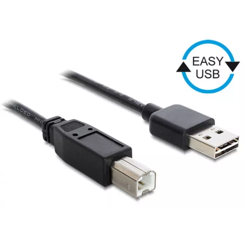 USB-kabel DeLOCK 3 m USB 2.0 A - B stekker/stekker