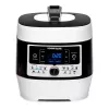 Elektrische snelkookpan Rommelsbacher MD 1000 – 4 l, 1000 W, 14 programma's, wit/zwart