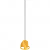 Verfmengpaddle 80 x 400 mm Hex, mengkorf