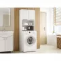 Top E Shop PRALKA POLA BIEL badkamer opbergkast, wit