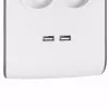 Overspanningsbeveiliging Belkin BSV804ca2M wit 8 AC-stopcontacten 2 m