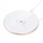 Draadloze oplader Devia Comet Series ultra-slank wit 10W snelladen