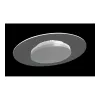 Synergy 21 LED-rondlamp transparant 18W RL nw