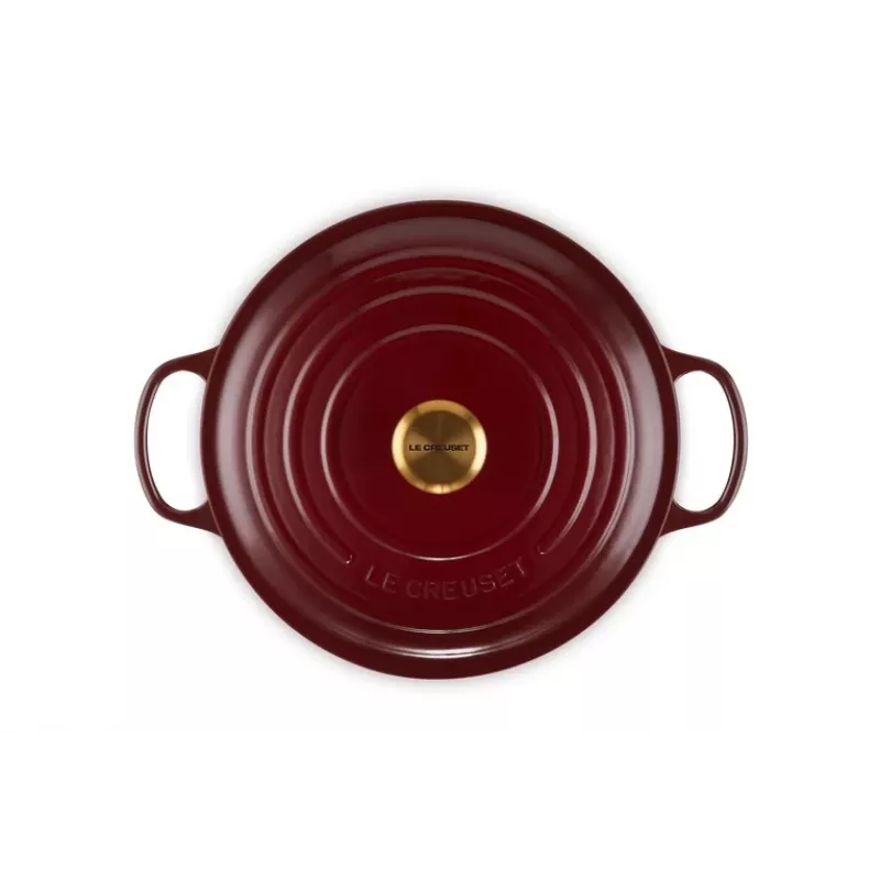 Le Creuset 21177289494441 kookpan 6,7 L rond rood