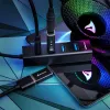 Sharkoon interfacehub USB 3.2 Gen 1 (3.1 Gen 1) Type-C 5000 Mbit/s zwart