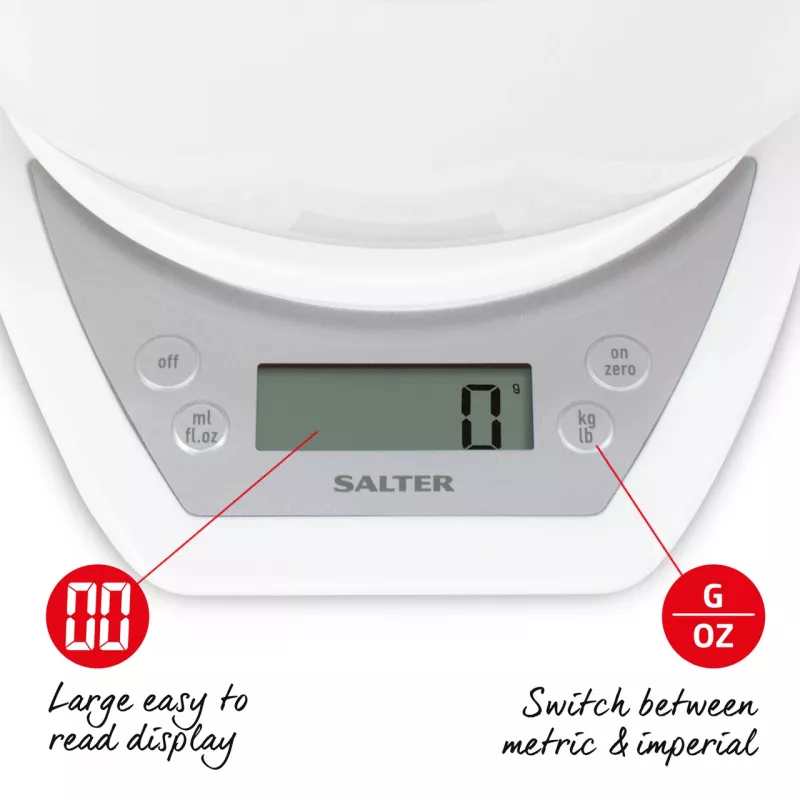 Elektronische keukenweegschaal Salter 1024 WHDR