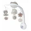 3in1 muziekprojector carrousel beige