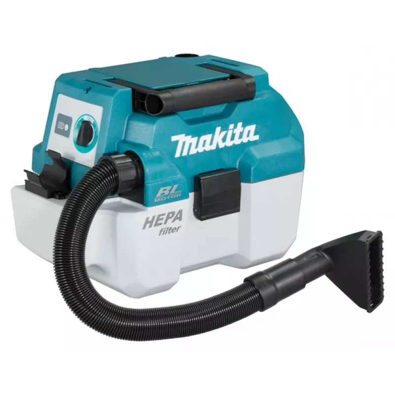 Makita DVC750LZX1 stofzuiger blauw, wit 7,5 l 55 W