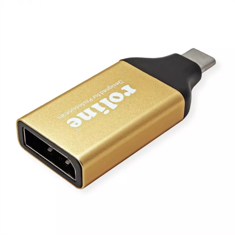 ROLINE 12.03.3232 USB-grafische adapter 4096 x 2560 pixels goud (12.03.3232)