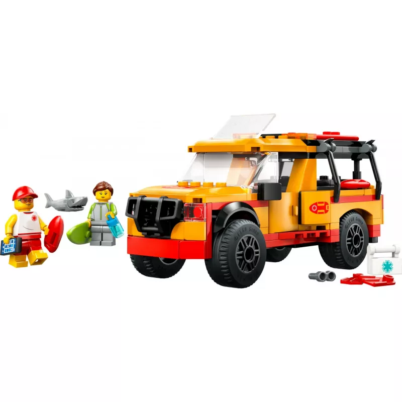 LEGO CITY 60453 Reddingsambulance voor het strand