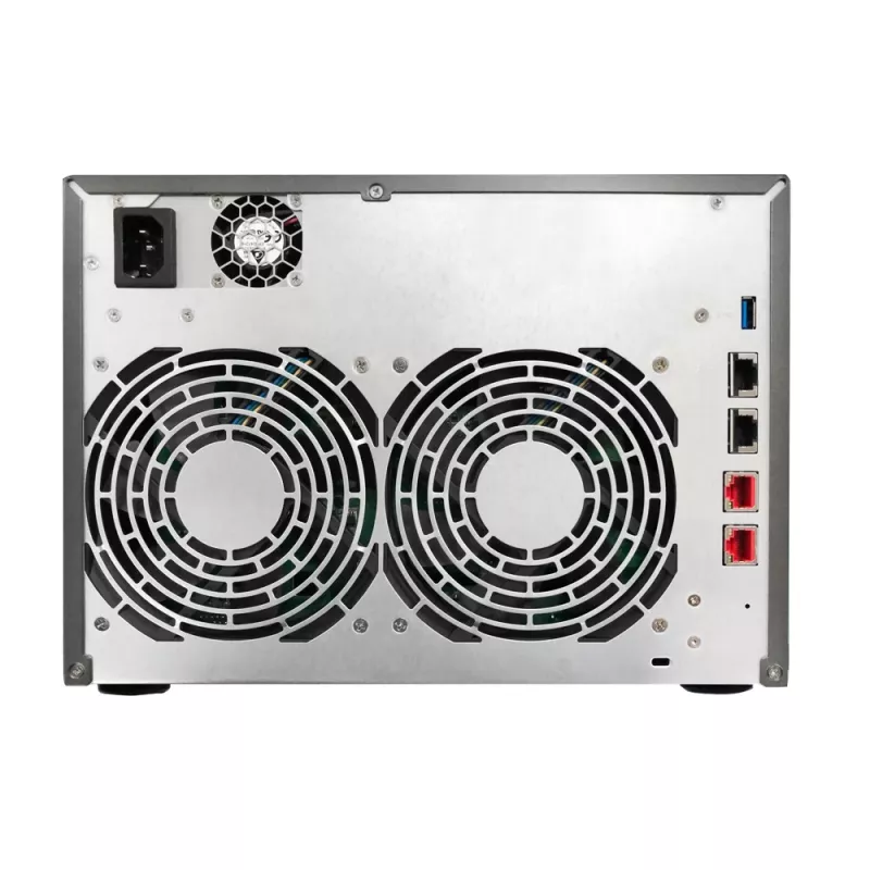Asustor AS6508T NAS tower Intel Atom® C3538 8 GB DDR4 0 TB ADM zwart