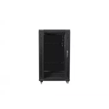 Lanberg FF01-6622-12B rackkast 22U vrijstaand zwart
