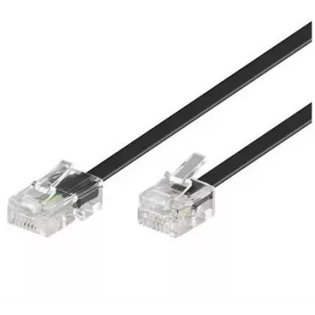 Telefoonkabel Microconnect MPK463S RJ11 RJ45 15 m transparant