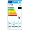 Inbouw afzuigkap CATA TFH 6830 GWH 600 m³/h wit touchbediening