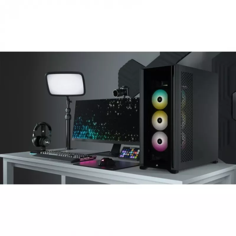 Pc-behuizing Corsair iCUE 7000X RGB full tower zwart
