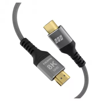 EFB Elektronik HDMI-kabel Ultra High-Speed 8K60Hz - kabel - digitaal/display/video (HDMI-21-00001)