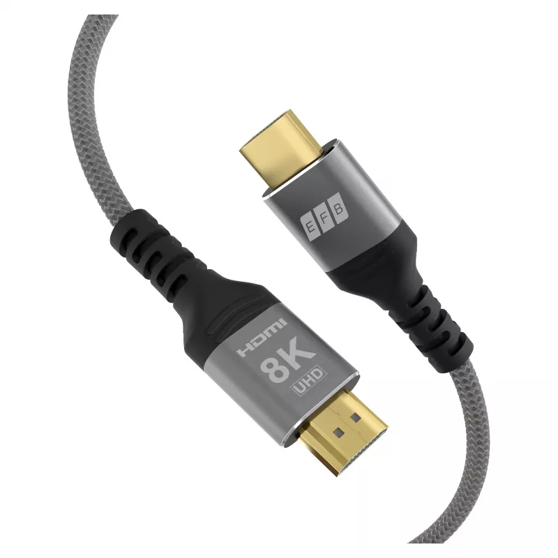 EFB Elektronik HDMI-kabel Ultra High-Speed 8K60Hz - kabel - digitaal/display/video (HDMI-21-00001)