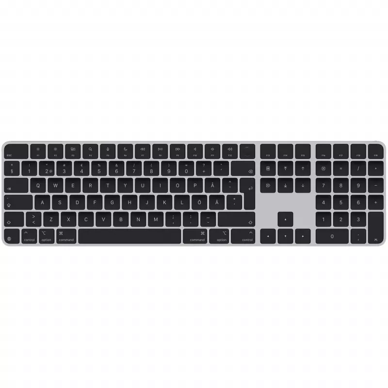 Apple Magic Keyboard universeel USB + Bluetooth QWERTY Zweeds zwart