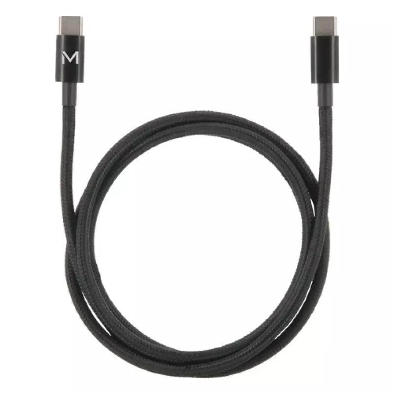 USB-kabel Mobilis 001389 USB 2.0 1m USB-C zwart