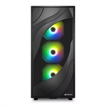 Sharkoon REBEL C80M RGB midi-tower zwart