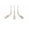 Digitus CAT 6A F-FTP buigzame patchkabel, koper, 3 m, grijs, 10 stuks