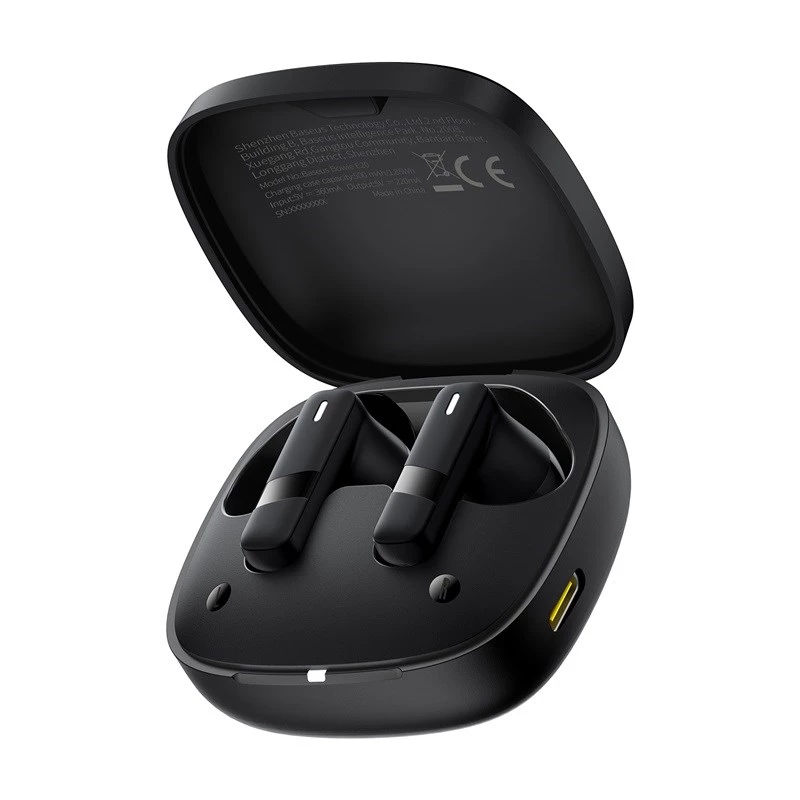 Baseus Bowie E20 headset draadloos in-ear bellen/muziek Bluetooth zwart