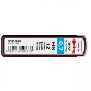 Potloodstift HB Rotring polymeerstiften 0,7 mm S0312690